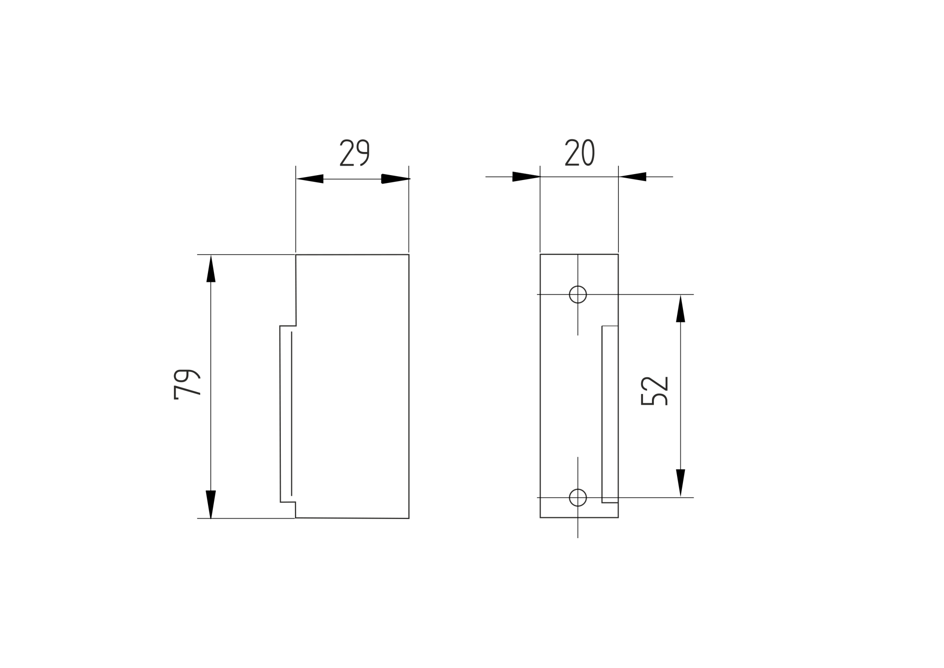 AKB / ZAMEK ELEKTROMAGNETYCZNY / 78x28MM / 12-24V AKB / ZAMEK ELEKTROMAGNETYCZNY / 78x28MM / 12-24V