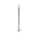 BALUSTRADY NIERDZEWNE / SŁUPKI / SŁUPKI OKRĄGŁE / PŁASKIE NIERDZEWNE / SŁUPEK NIERDZEWNY – PROSTO / AISI 304 / h1: 110, h2: 188, h3: 226 BALUSTRADY NIERDZEWNE / SŁUPKI / SŁUPKI OKRĄGŁE / PŁASKIE NIERDZEWNE / SŁUPEK NIERDZEWNY – PROSTO / AISI 304 / h1: 110, h2: 188, h3: 226