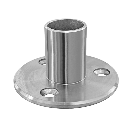 EBN / STOPA MONTAŻOWA / FI 100 / DLA FI 42 / H: 55MM / AISI 304 / SATYNA EBN / STOPA MONTAŻOWA / FI 100 / DLA FI 42 / H: 55MM / AISI 304 / SATYNA