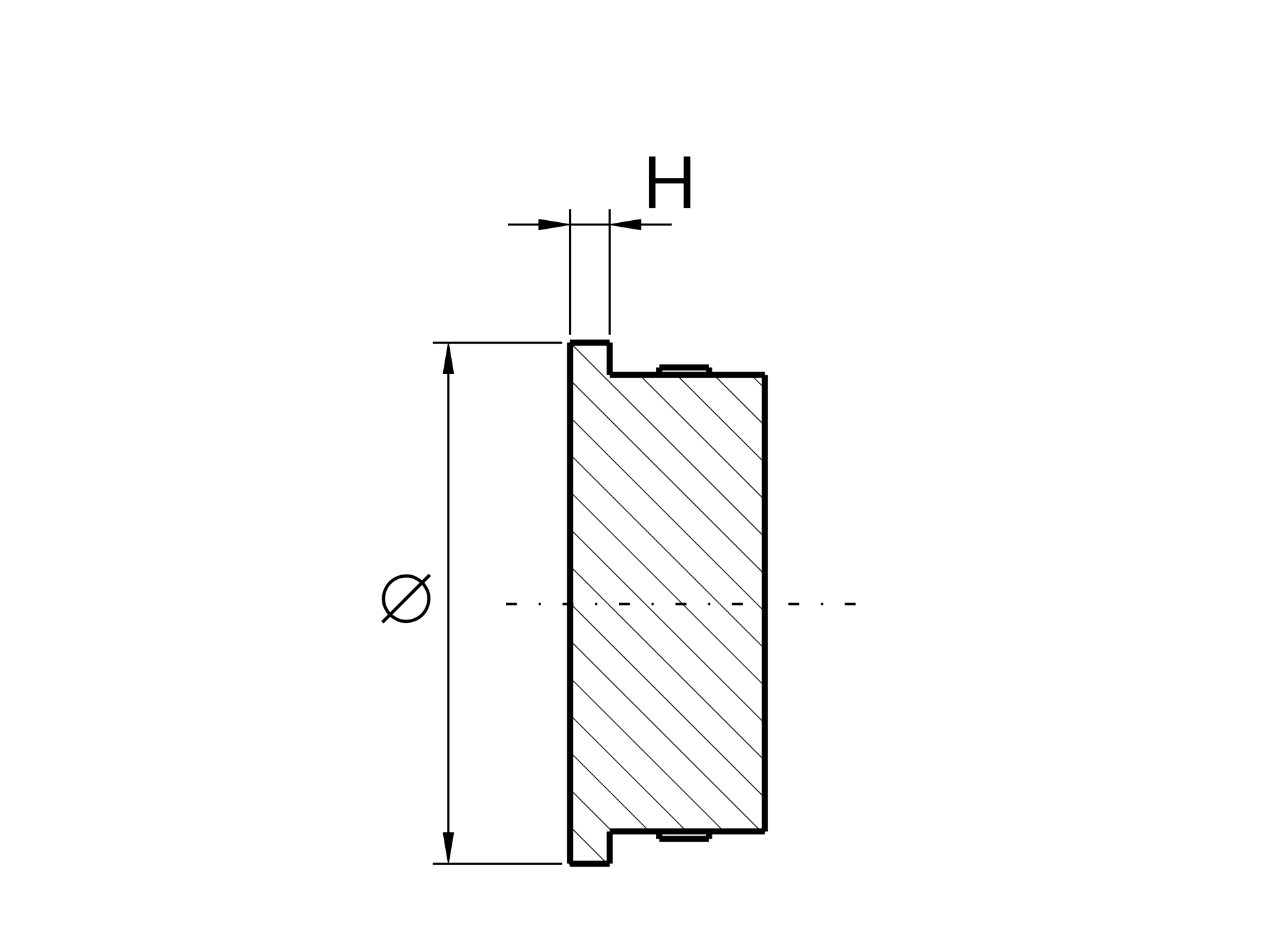 EBN / ZAŚLEPKA / FI 42X2 / PŁASKA / AISI 304 / POLER EBN / ZAŚLEPKA / FI 42X2 / PŁASKA / AISI 304 / POLER