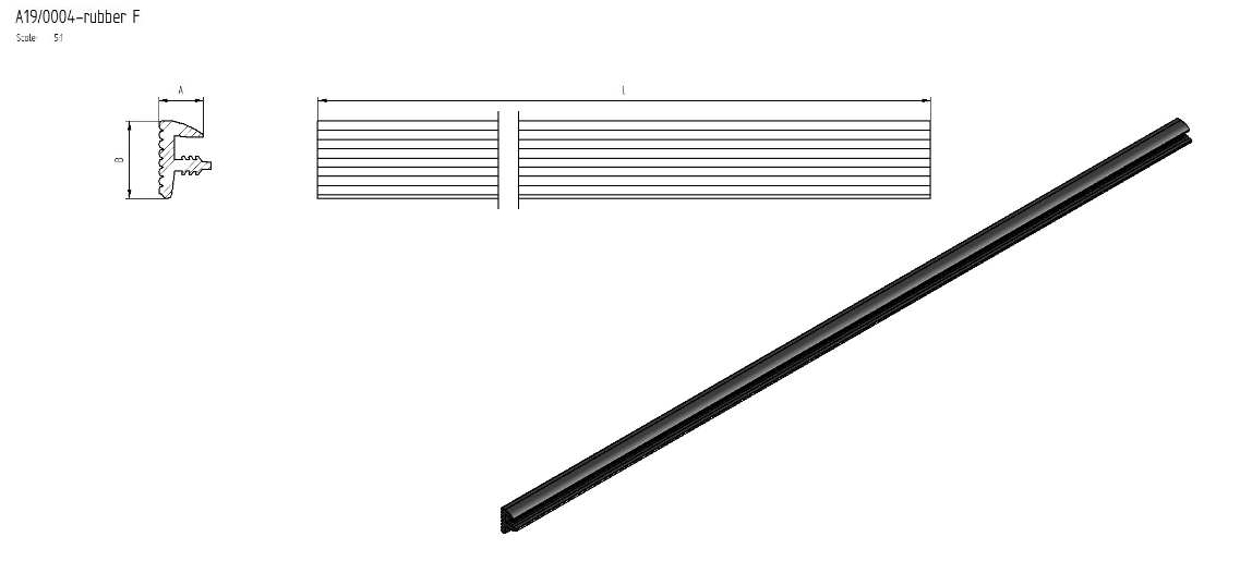 EBN / ALUMINIOWE PROFILE / USZCZELKA TYP F / L25000 / SZKŁO 12 – 21.52 / GUMA EPDM EBN / ALUMINIOWE PROFILE / USZCZELKA TYP F / L25000 / SZKŁO 12 – 21.52 / GUMA EPDM