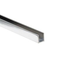 KABINA / SAUNA Profil aluminiowy U AL 20x12x2mm t8mm BEZ USZCZELKI POLER L=3000