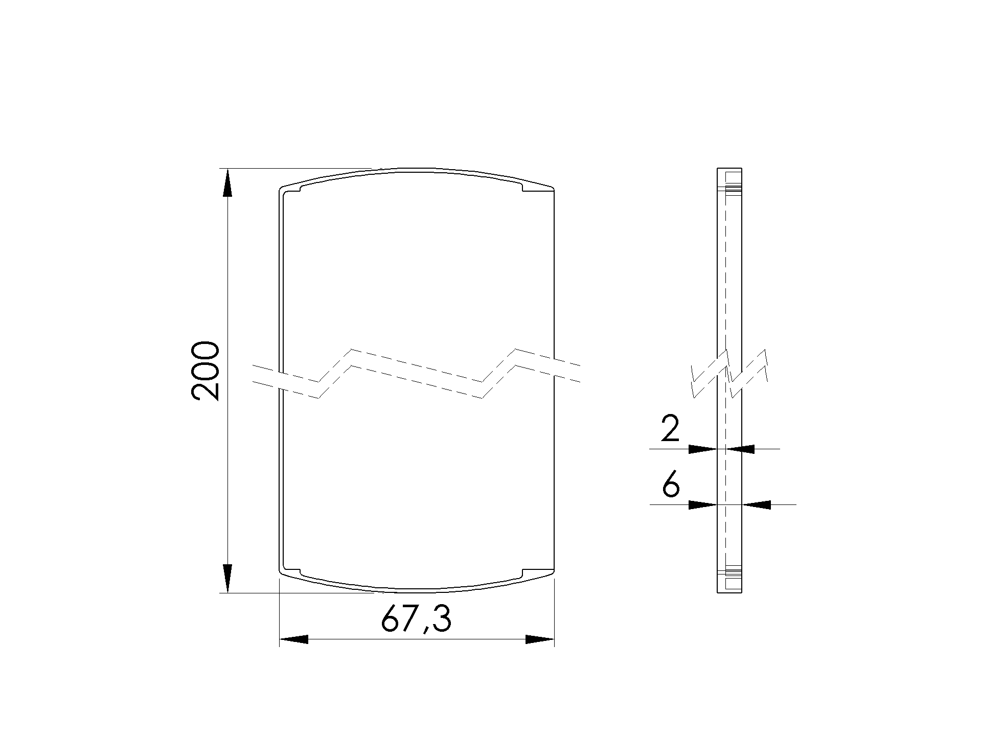 EBN / PROFILE ALUMINIOWE / ZAŚLEPKA DO PROFILU ALUMINIOWEGO U OD BOKU UNO / H 200 / ALUMINIUM / SATIN-ELOX EBN / PROFILE ALUMINIOWE / ZAŚLEPKA DO PROFILU ALUMINIOWEGO U OD BOKU UNO / H 200 / ALUMINIUM / SATIN-ELOX