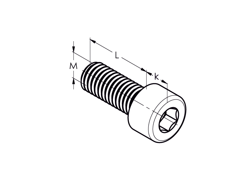 EBN / ŚRUBA Z ŁBEM WALCOWYM / M10X60 / IMBUS / K10 / STAL OCYNKOWANA EBN / ŚRUBA Z ŁBEM WALCOWYM / M10X60 / IMBUS / K10 / STAL OCYNKOWANA